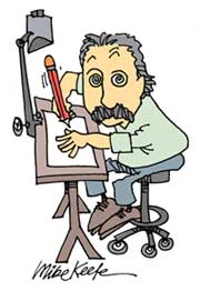 Mike Keefe Caricature