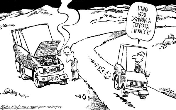 Ford political cartoon #4