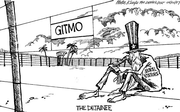 Guantanamo Bay Detainee [cartoon] : r/pics